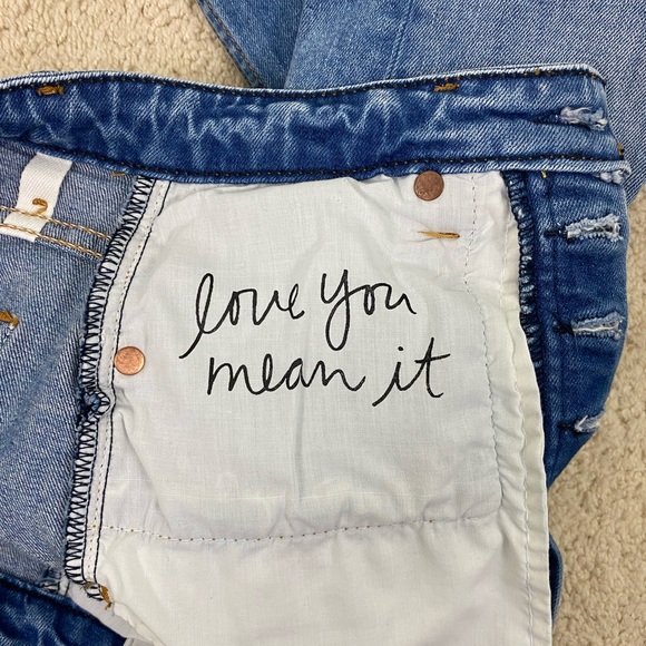 GRLFRND CARLA HIGH RISE DISTRESSED FLARE JEANS - Picture 8 of 8